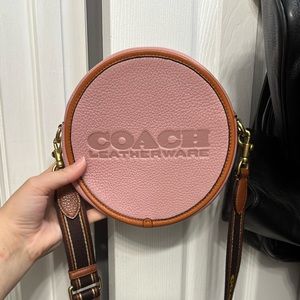 Coach circle cross bag